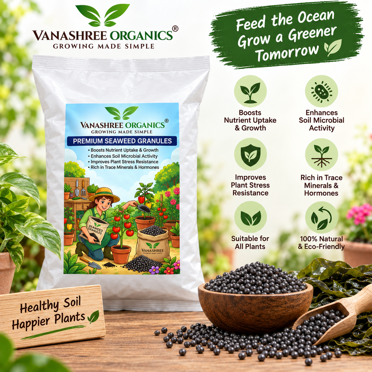 Seaweed Granules