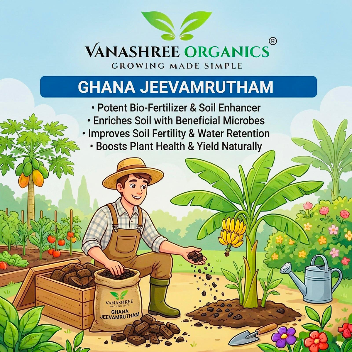 Gana Jeeva Amrutham for Soil Vitality