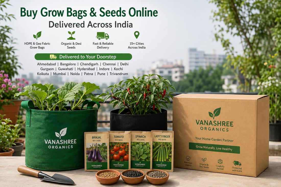 Buy Grow Bags and Seeds Online