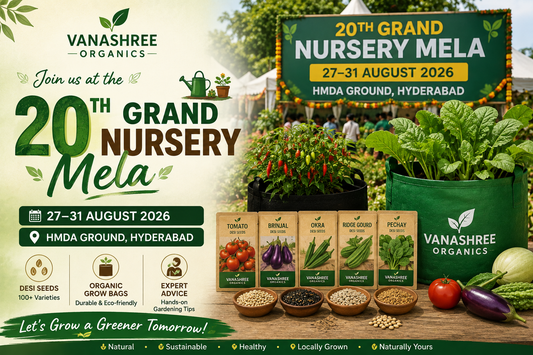 Visit Us at the 20th Grand Nursery Mela, Hyderabad 2026
