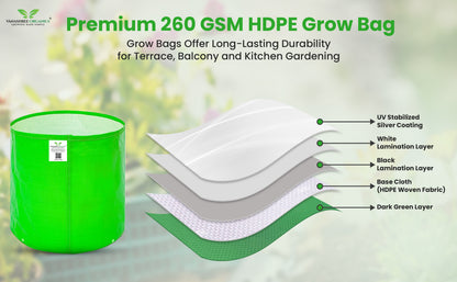 Grow Bag 12x12 Inch for Home Gardening