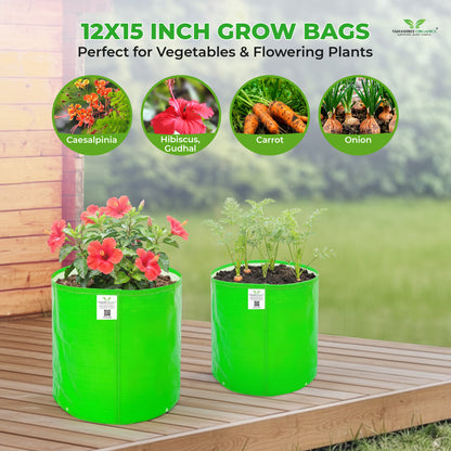 Grow Bag 12x15 Inch for Home Gardening