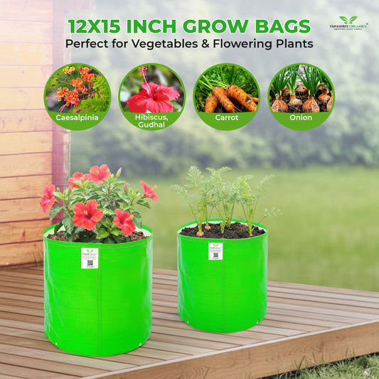 Grow Bag 12x15 Inch for Home Gardening