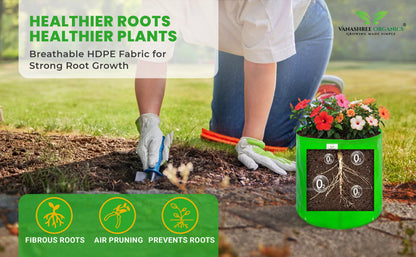 Grow Bag 12x15 Inch for Home Gardening