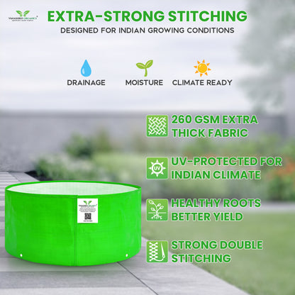 Grow Bag 12x6 Inch for Herbs & Greens