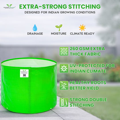 Grow Bag 15x12 Inch for Home Gardening