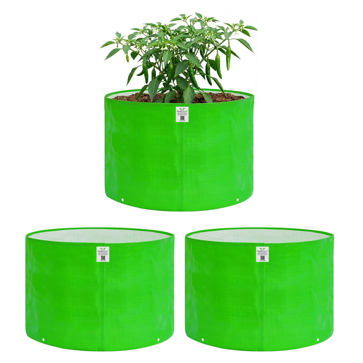 Grow Bag 15x12 Inch for Home Gardening