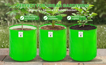 Grow Bag 15x18 Inch for Home Gardening