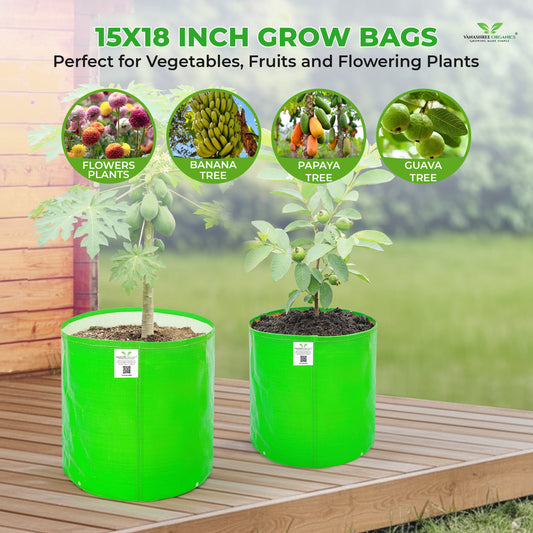 Grow Bag 15x18 Inch for Home Gardening