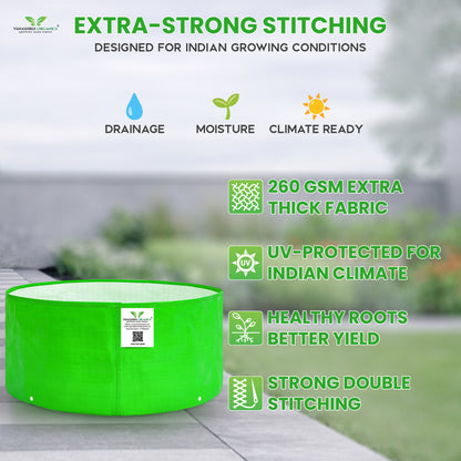 Grow Bag 15x6 Inch for Herbs & Greens
