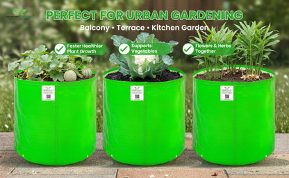 Grow Bag 15x15 Inch for Home Gardening