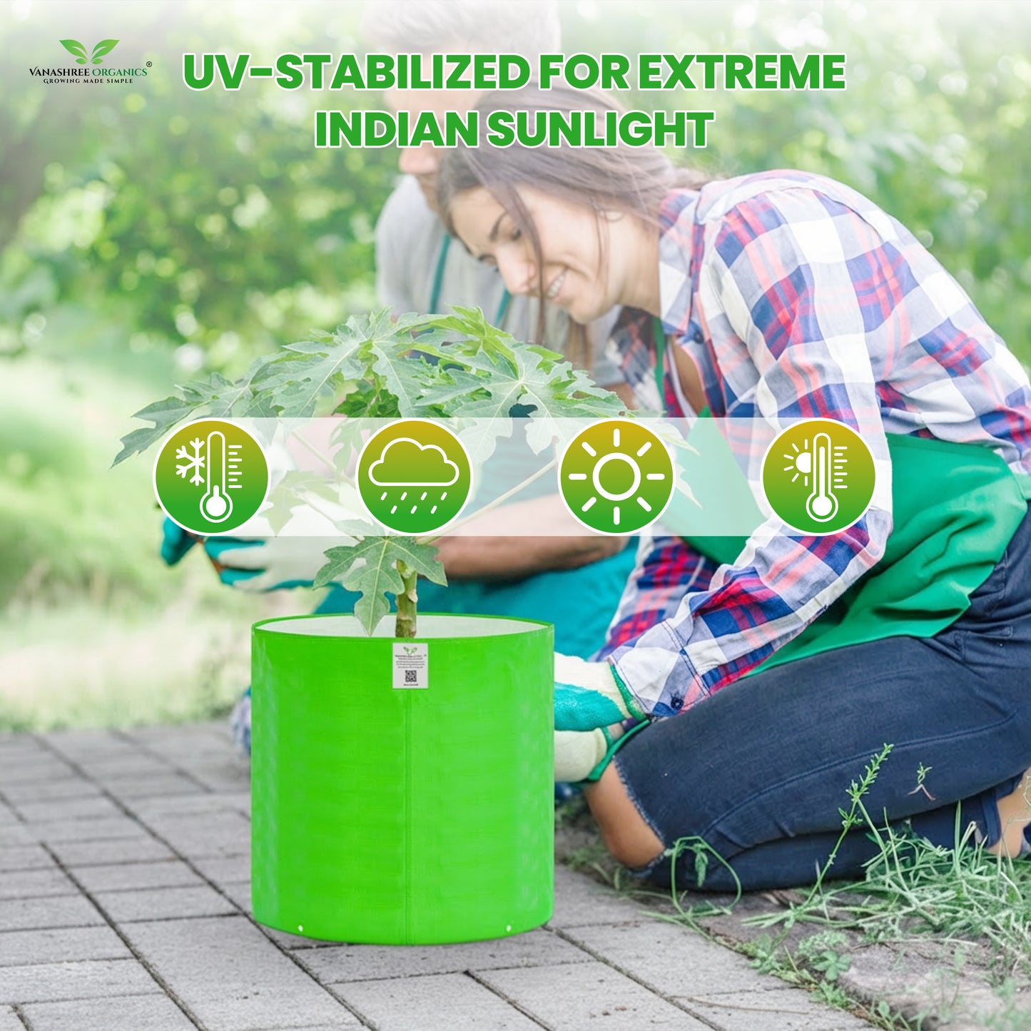 Grow Bag 18x24 Inch for Home Gardening