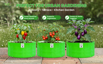 Grow Bag 18x9 Inch for Home Gardening
