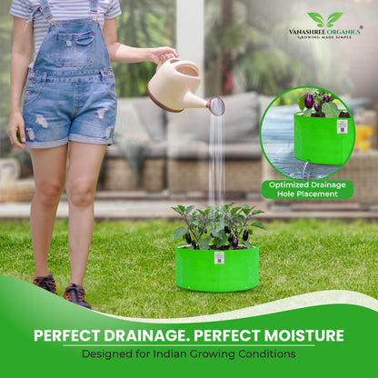 Grow Bag 18x9 Inch for Home Gardening