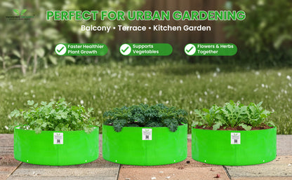 Grow Bag 24x6 Inch for Herbs & Greens