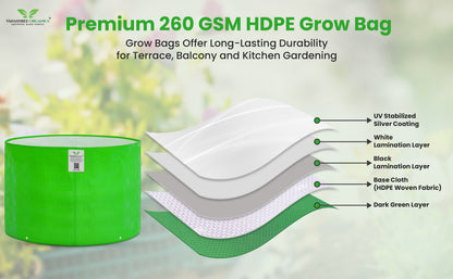 Grow Bag 24x18 Inch for Home Gardening