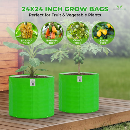 Grow Bag 24x24 Inch for Home Gardening