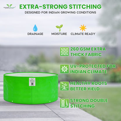 Grow Bag 24x9 Inch for Home Gardening