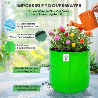 Grow Bag 6x6 Inch for Herbs & Seeds
