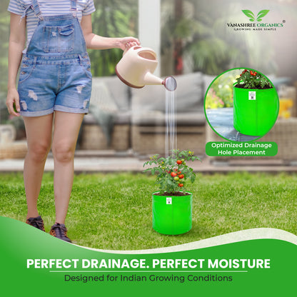 Grow Bag 9x12 Inch for Home Gardening