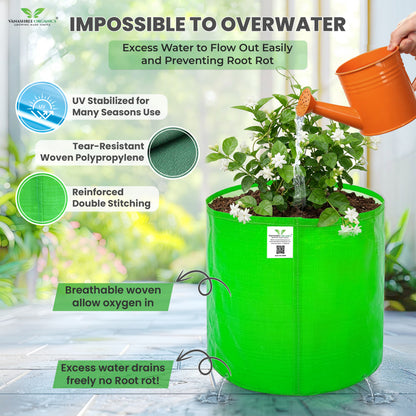 Grow Bag 9x9 Inch for Home Gardening