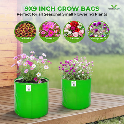 Grow Bag 9x9 Inch for Home Gardening