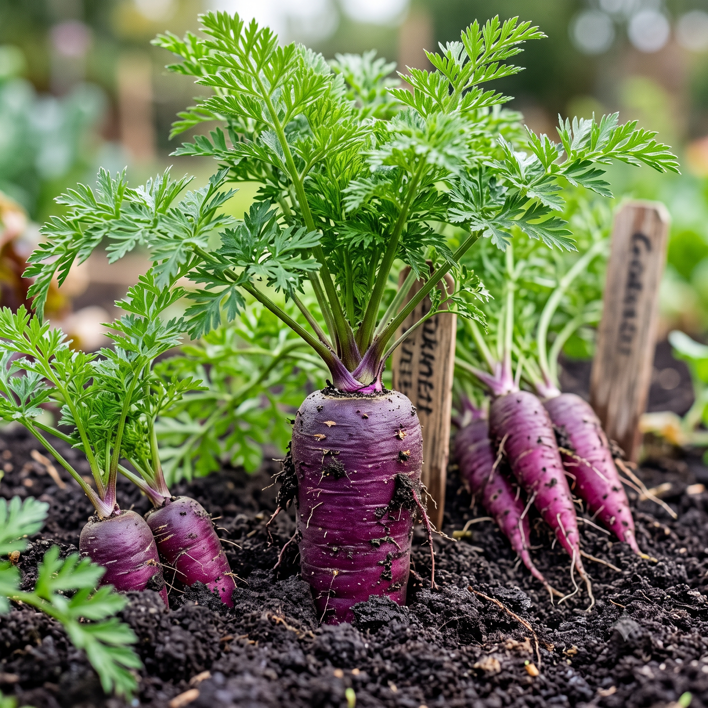 Carrot Purple Seeds – Nutrient-Rich Variety | High Germination for Home Gardening - Vanashree Organics