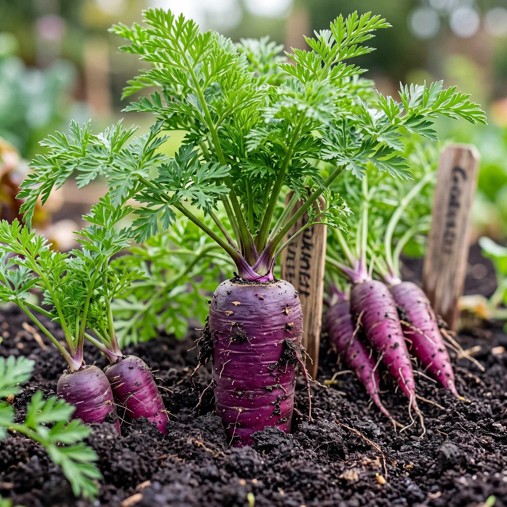 Carrot Purple Seeds – Nutrient-Rich Variety | High Germination for Home Gardening - Vanashree Organics