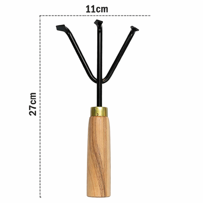 Hand Rake for Soil Leveling & Care