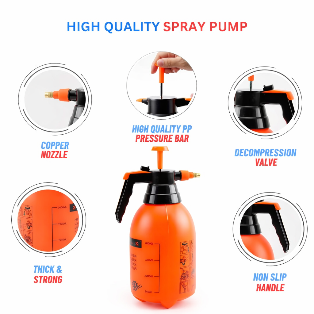 Hand Pressure Sprayer for Plant Care