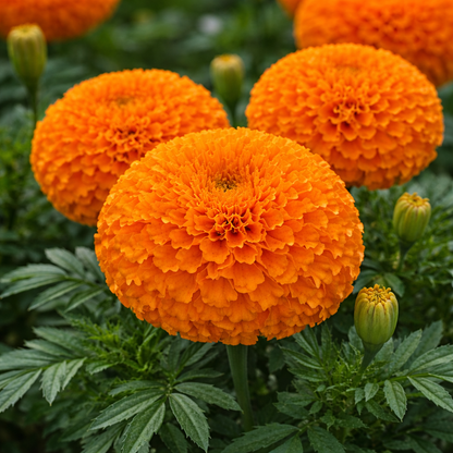 African Marigold Seeds for Home Sowing