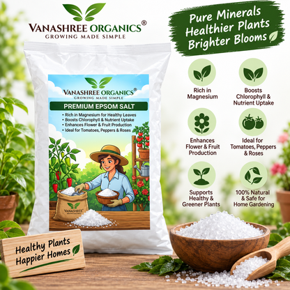 Epsom Salt for Routine Plant Care(500 Grams)