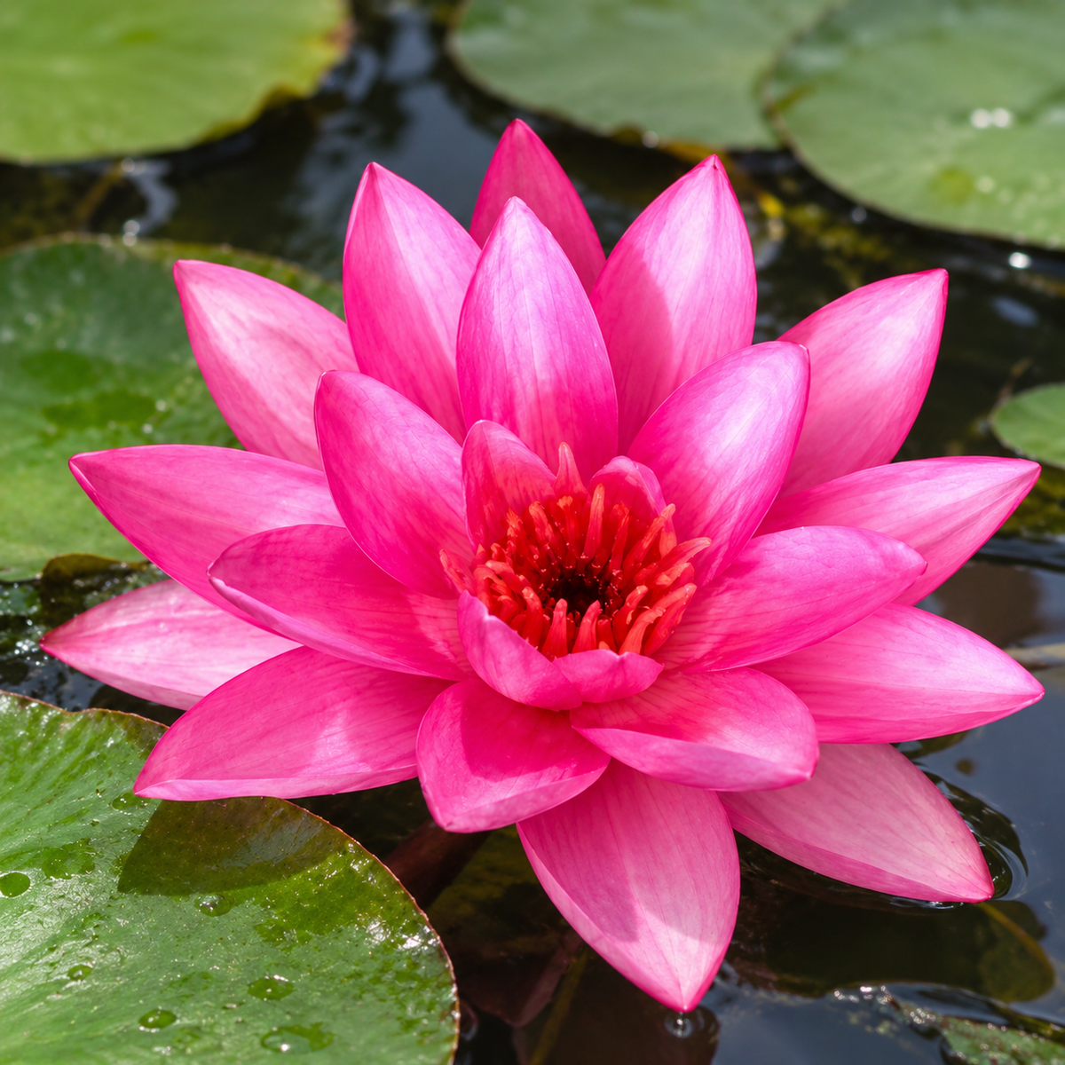 Water Lily Pink Bulb – Aquatic Flowering Plant for Ponds & Water Gardens