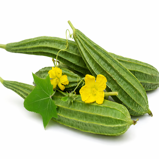 Ridge Gourd Seeds – Desi Beerakaya Variety | Turai/Peerkangai | High Germination for Home Gardening - Vanashree Organics