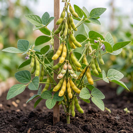 Soybean Seeds – Desi Variety | Soya Beans for Home Gardening - Vanashree Organics