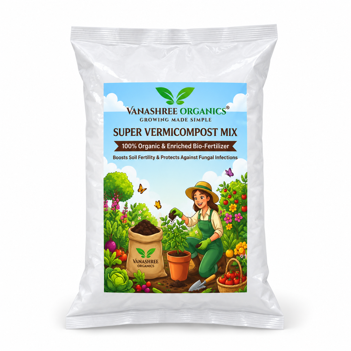 Vermicompost for Healthy Plant Growth