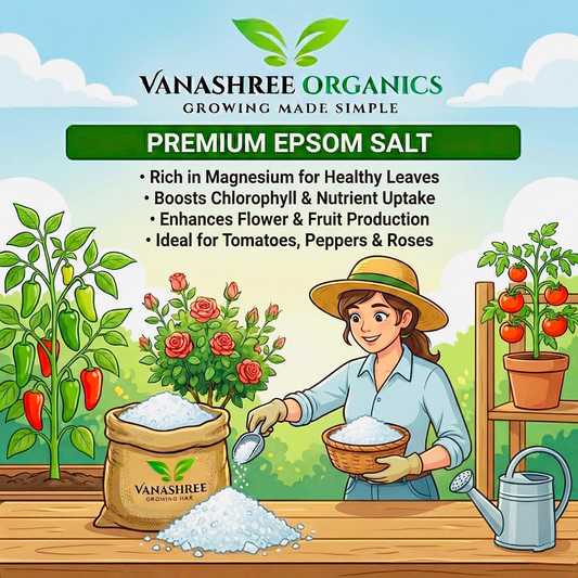 Epsom Salt for Routine Plant Care(500 Grams)