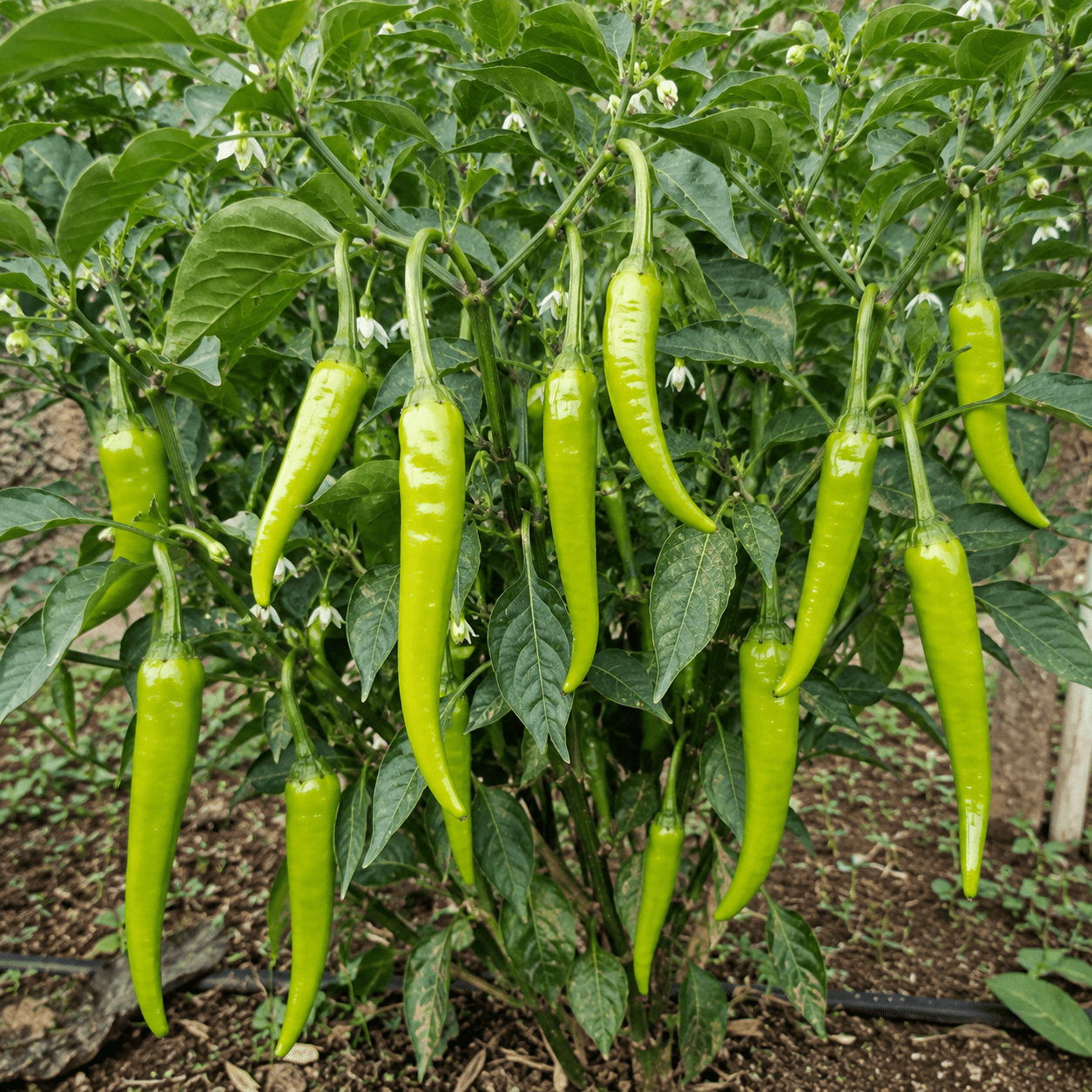 Bajji Chilli Green Seeds – Desi Bajji Mirchi Variety | Bajji Mirapakaya/Bajji Molaga/Bajji Menasinakayi | High Germination for Home Sowing - Vanashree Organics