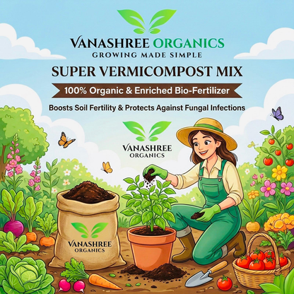 Vermicompost for Healthy Plant Growth - Vanashree Organics