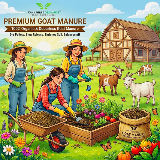 Goat Dung Manure for Soil Enrichment
