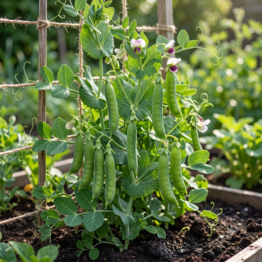 Pea Seeds – Desi Batani Variety | Matar | High Germination for Home Gardening - Vanashree Organics