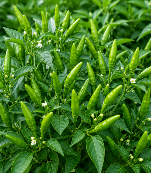 Chilli Green (Potti Mirchi) Seeds for Home Sowing