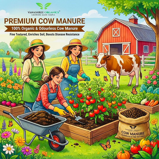 Cow Dung Manure for Soil Enrichment